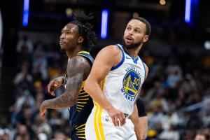 昆顿-杰克逊:我非常敬佩库里 接受了防守他的挑战做得还不错